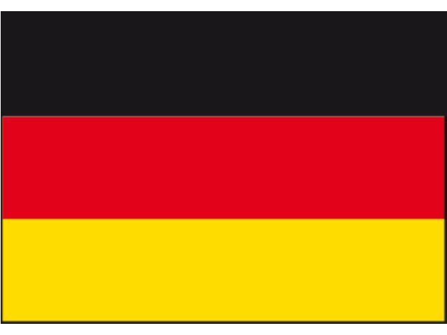 Vlag Duitsland (30x45 cm)