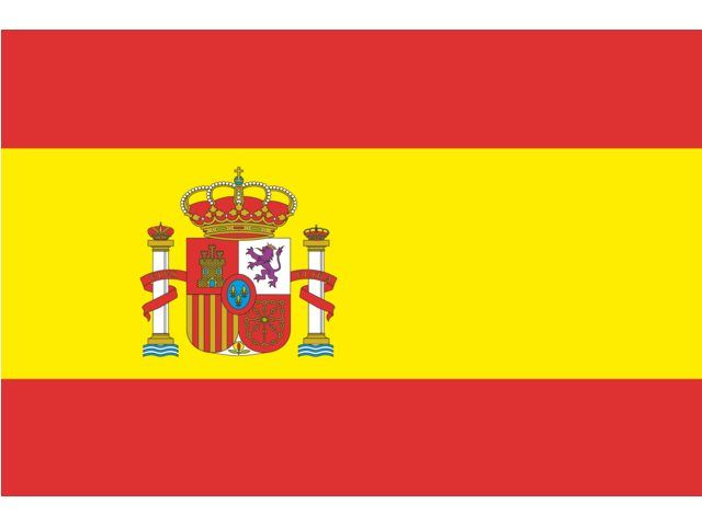Vlag Spanje (30 x 45 cm)