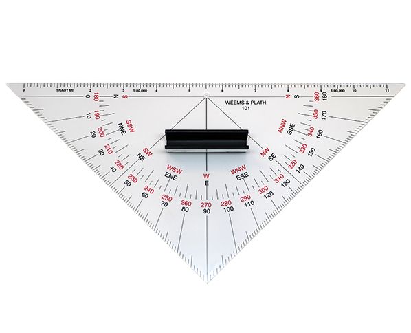 Protractor Triangle with handle (28 cm)